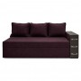 Ортопедичний диван Мекко Compact 2200×960 Pocket Spring Cocos II категорія Allure Premium Beet (MEK-161626)