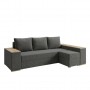 Угловой ортопедический диван Мекко Cube Comfort 2650x1600 Gold ткань Bagama 32 (MEK-161766)