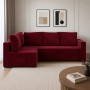 Кутовий ортопедичний диван Мекко Lincoln 2400*1500 Gold II категорія Allure Premium Wine (MEK-161286)