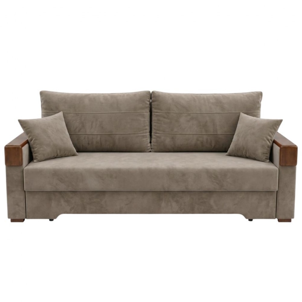 Ортопедический раскладной диван Мекко Reston Maxi Lux II категория Allure Premium Ecru (MEK-161426)