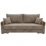 Ортопедический раскладной диван Мекко Reston Maxi Lux II категория Allure Premium Ecru (MEK-161426)