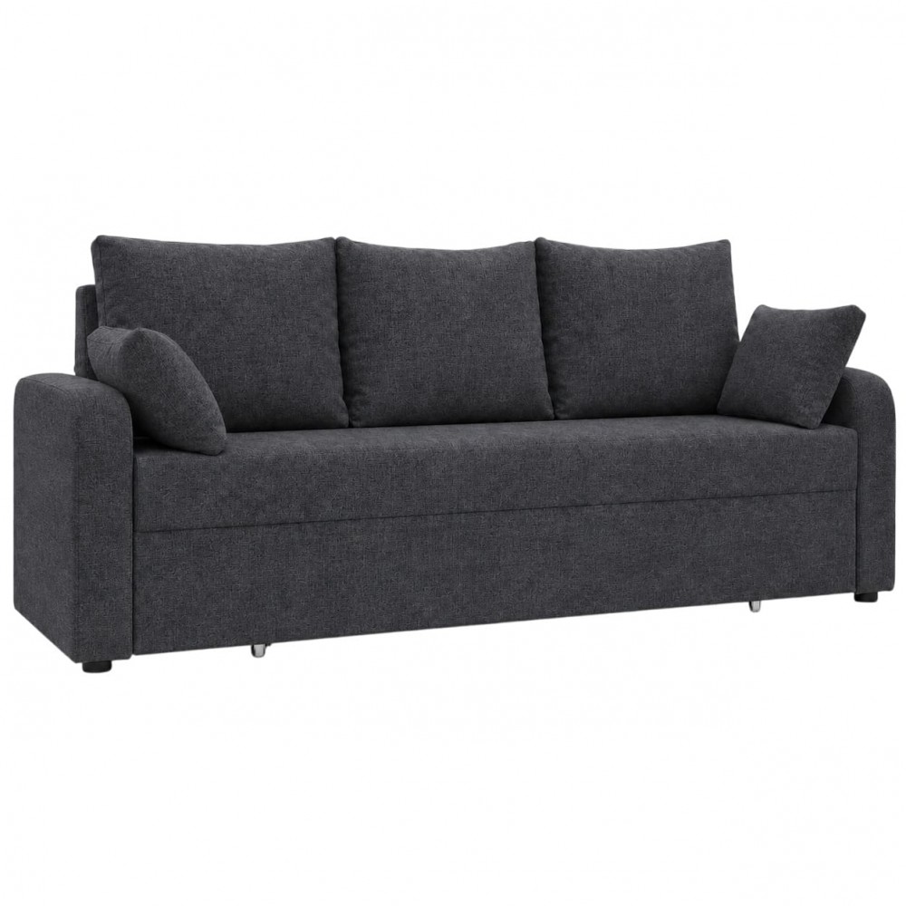 Диван раскладной ортопедический Мекко Wilson 1950×1450 мм Lux IV категория Bestseller Dark Grey (MEK-161226)