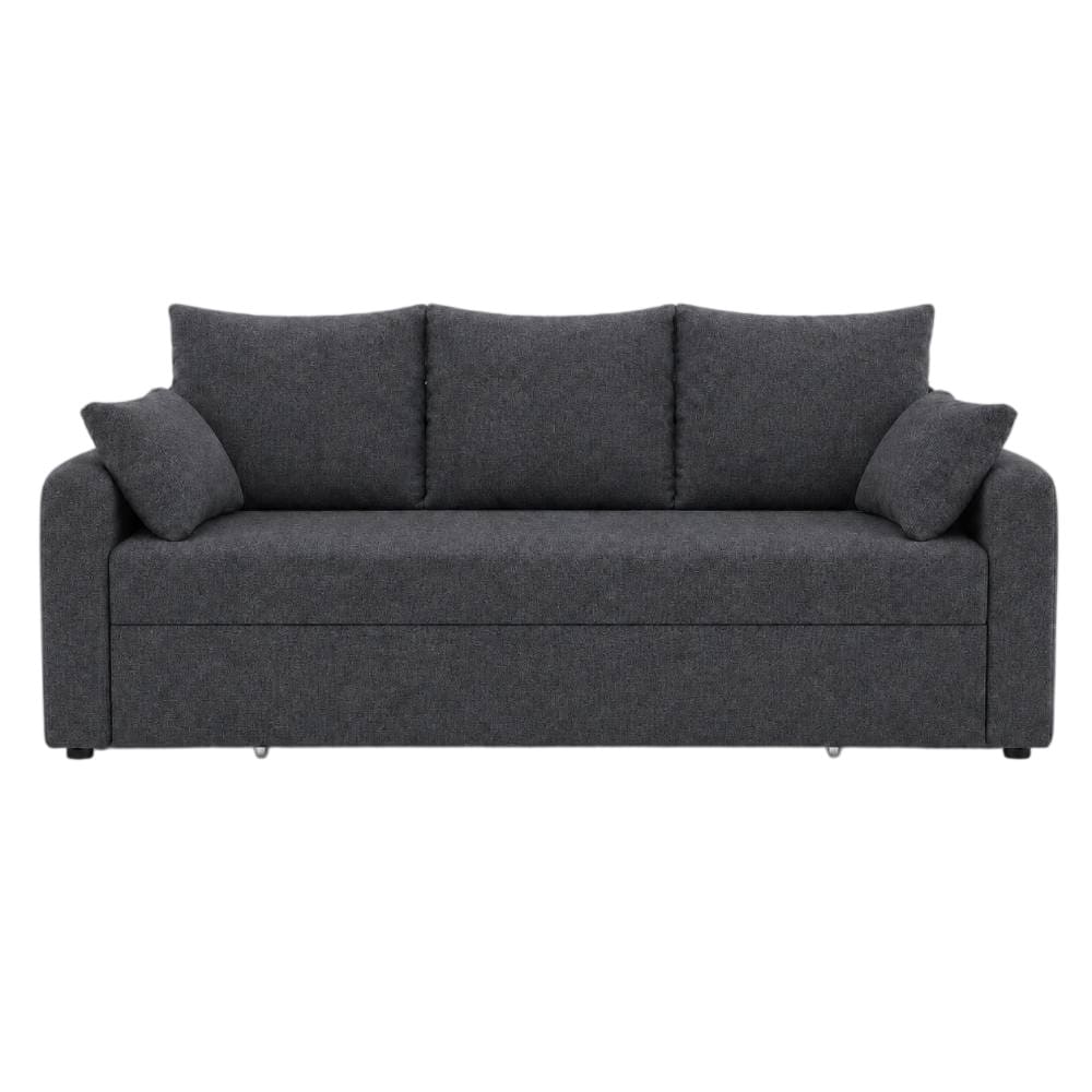 Диван раскладной ортопедический Мекко Wilson 1950×1450 мм Lux IV категория Bestseller Dark Grey (MEK-161226)