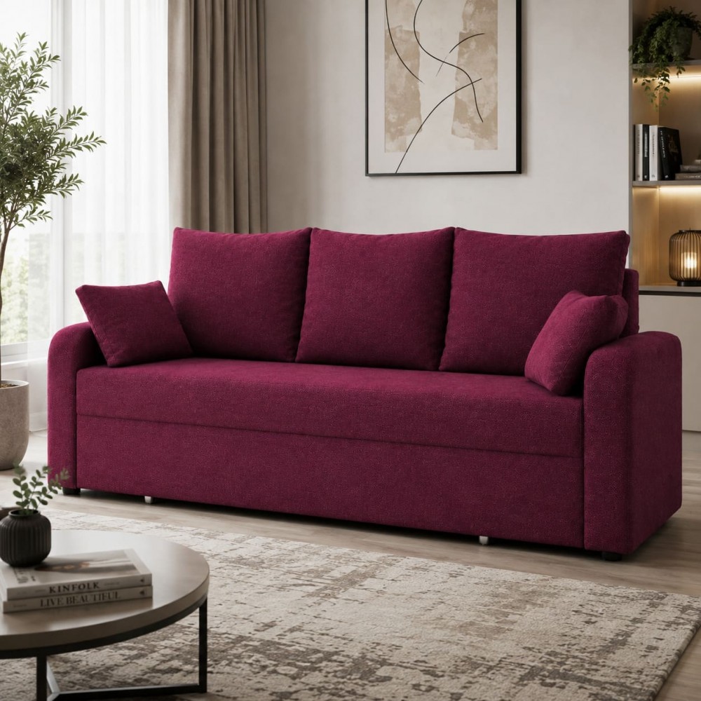 Диван розкладний ортопедичний Мекко Wilson 1950х1450 мм Light тканина Bagama 23 (MEK-161216)