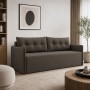 Ортопедичний диван Мекко Yes! 2050x860 Lux III категорія Austin 5 Fossil (MEK-161115)