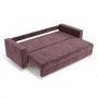 Ортопедичний диван Мекко Oslo 2300*1000 Lux II категорія Allure Premium Dusty Violet (MEK-161156)