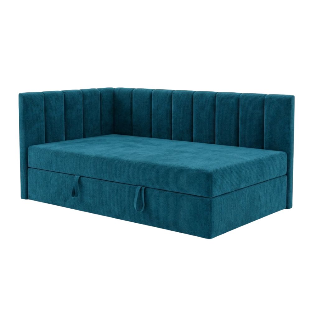 Диван-ліжко ортопедичне Мекко Belfast 2020*930 Pocket Spring Cocos II категорія Allure Premium Ocean (MEK-161647)