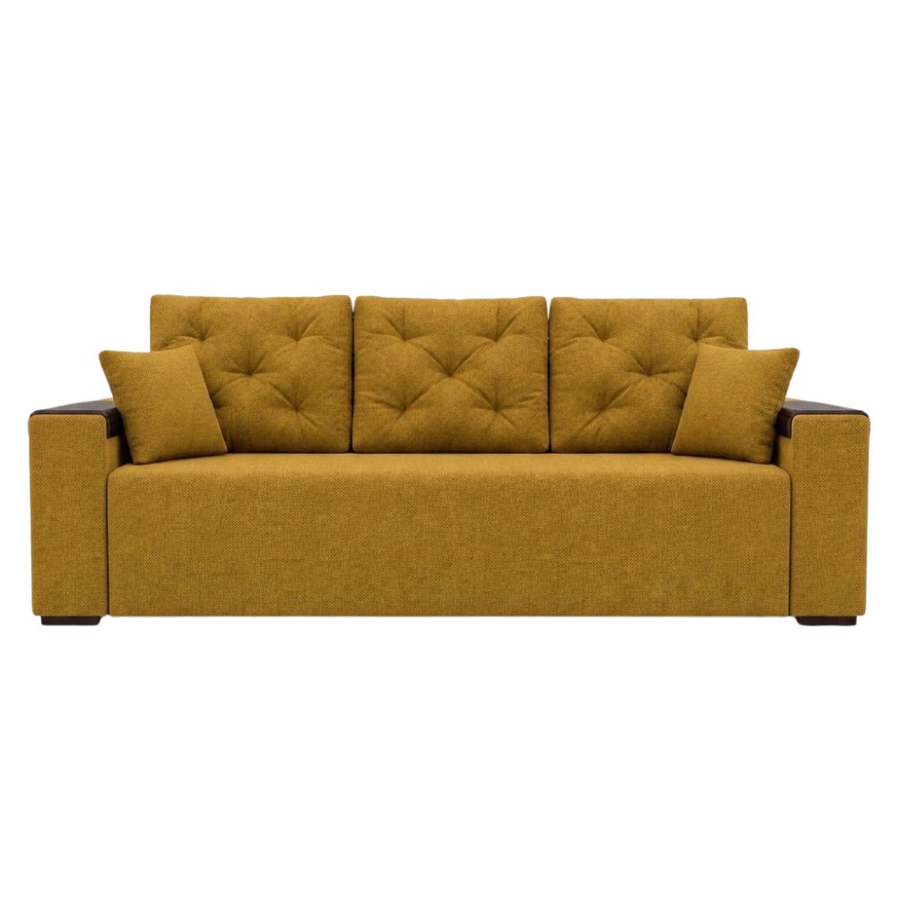 Ортопедичний диван Мекко Bono 2600*960 Gold III категорія Austin 11 Curcuma (MEK-161417)