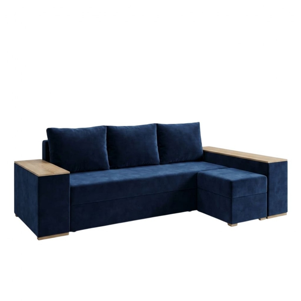 Кутовий ортопедичний диван Мекко Cube Comfort 2650x1600 Lux I категорія Riviera 079 (MEK-161757)