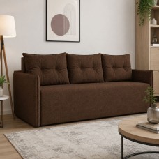Диван розкладний ортопедичний Мекко Erne 2060х950мм Pocket Spring Cocos тканина Bagama 08 (MEK-161497)