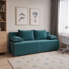 Ортопедичний диван Мекко Kair Lux 2000*86 Мекко Gold IV категорія Bestseller Teal (MEK-161597)