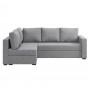 Кутовий ортопедичний диван Мекко Lincoln 2400*1500 Gold III категорія Austin 18 Grey (MEK-161287)