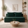 Диван прямой Mekko Mone 2000*980 Bonel Standart Hard Plus IV категория Bestseller Emelard (MEK-161006)