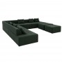Угловой диван Мекко Paradise 3500*3500 Perfect I категория Riviera 087 (MEK-161507)