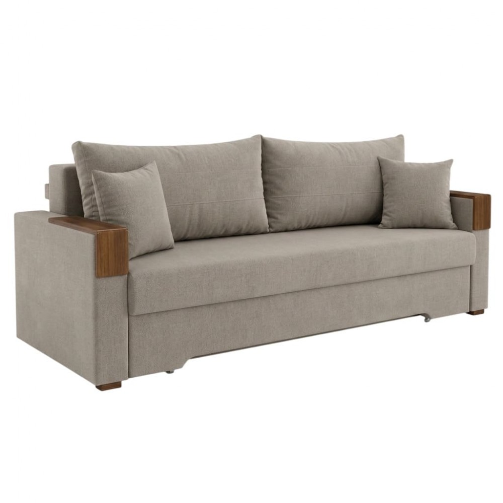 Ортопедический раскладной диван Мекко Reston Maxi Gold II категория Allure Premium Ecru (MEK-161437)