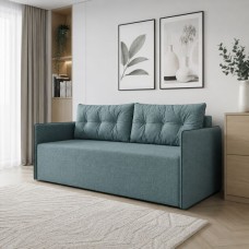 Ортопедичний диван Мекко Yes! 2050x860 Gold IV категорія Bestseller Pale Aqua (MEK-161126)