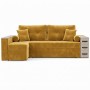 Угловой ортопедический диван Мекко Cube Shuttle NOVO 2650*1650 Pocket Spring Cocos II категория Allure Premium Yellow (MEK-161478)