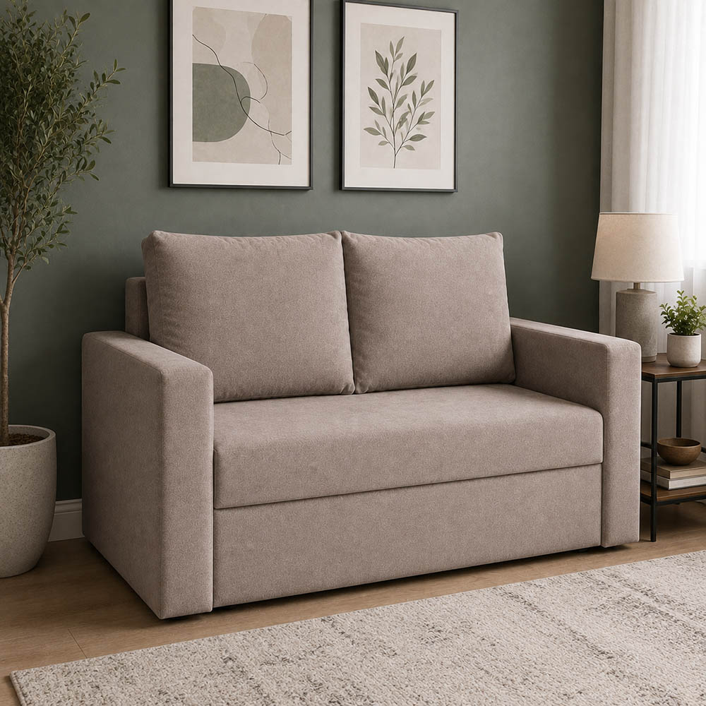 Диван ортопедичний Мекко Denver 1560х960 Bonel Standart Hard Plus II категорія Allure Premium Beige (MEK-161338)