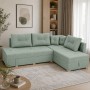 Диван ортопедичний поворотний Мекко Mercury 3000*2150 Pocket Spring Cocos I категорія Riviera 031 (MEK-161097)