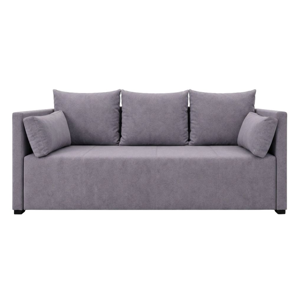 Диван прямой Мекко Monaco 2170х930 Gold II категория Allure Premium Light Grey (MEK-161728)