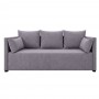Диван прямой Мекко Monaco 2170х930 Gold II категория Allure Premium Light Grey (MEK-161728)