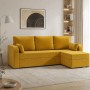Кутовий диван ортопедичний Мекко Wilson 1950*1450 Lux II категорія Allure Premium Yellow (MEK-161518)