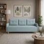 Ортопедичний диван Мекко Scandi 2060×950 Pocket Spring Cocos I категорія Riviera 070 (MEK-161568)