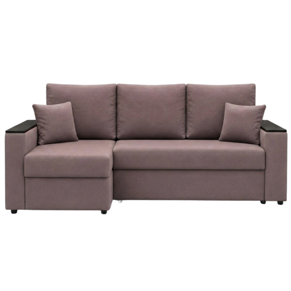 Кутовий ортопедичний диван Мекко Senator 2500x1500 Lux II категорія Allure Premium Rose (MEK-161738)