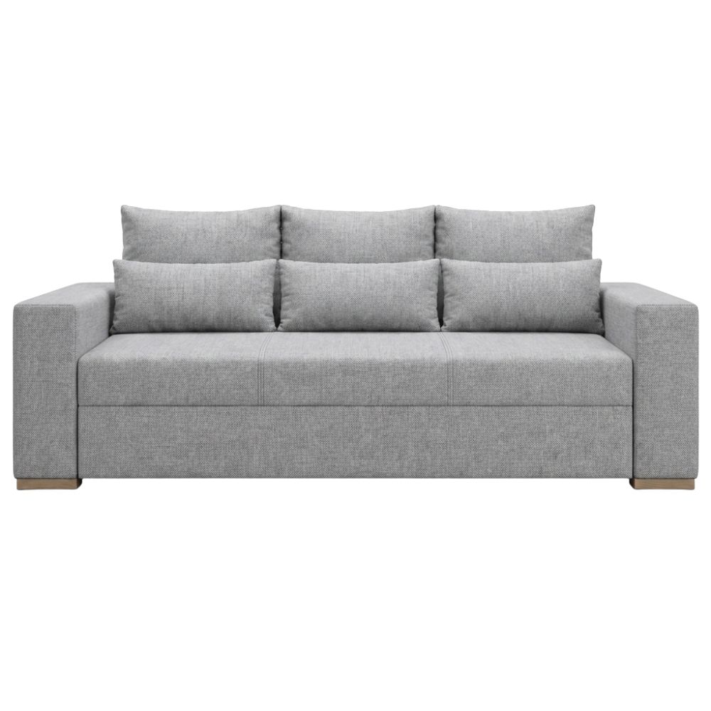 Ортопедичний диван Мекко Trend 2650×1150 Pocket Spring Cocos III категорія Austin 18 Grey (MEK-161668)