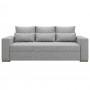 Ортопедичний диван Мекко Trend 2650×1150 Pocket Spring Cocos III категорія Austin 18 Grey (MEK-161668)