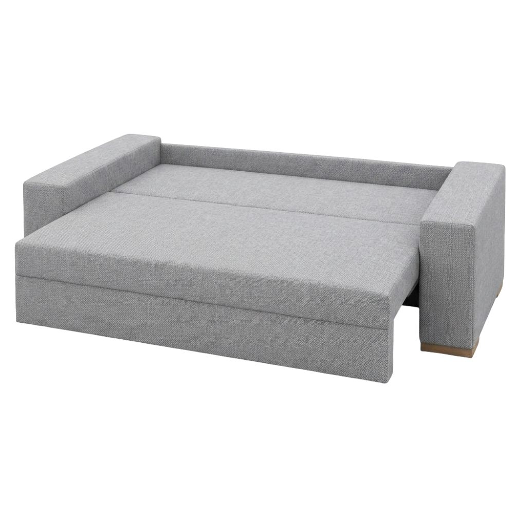 Ортопедичний диван Мекко Trend 2650×1150 Pocket Spring Cocos III категорія Austin 18 Grey (MEK-161668)