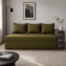 Ортопедичний диван Мекко Compact 2200×960 Gold тканина Bagama 17 (MEK-161629)