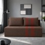 Ортопедический диван CМекко Cool 1900*860 мм Gold IV категория тканини Bestseller Taupe/Bestseller Terracotta (MEK-161294)