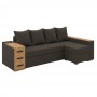 Кутовий ортопедичний диван Мекко Cube Shuttle 2600x1430 Bonel Standart Hard Plus Акційна тканина Bagama 35 (MEK-161128)