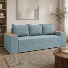 Ортопедичний диван Мекко Elite Comfort 2500×960 Pocket Spring Cocos IV категорія Bestseller Pale Aqua (MEK-161058)