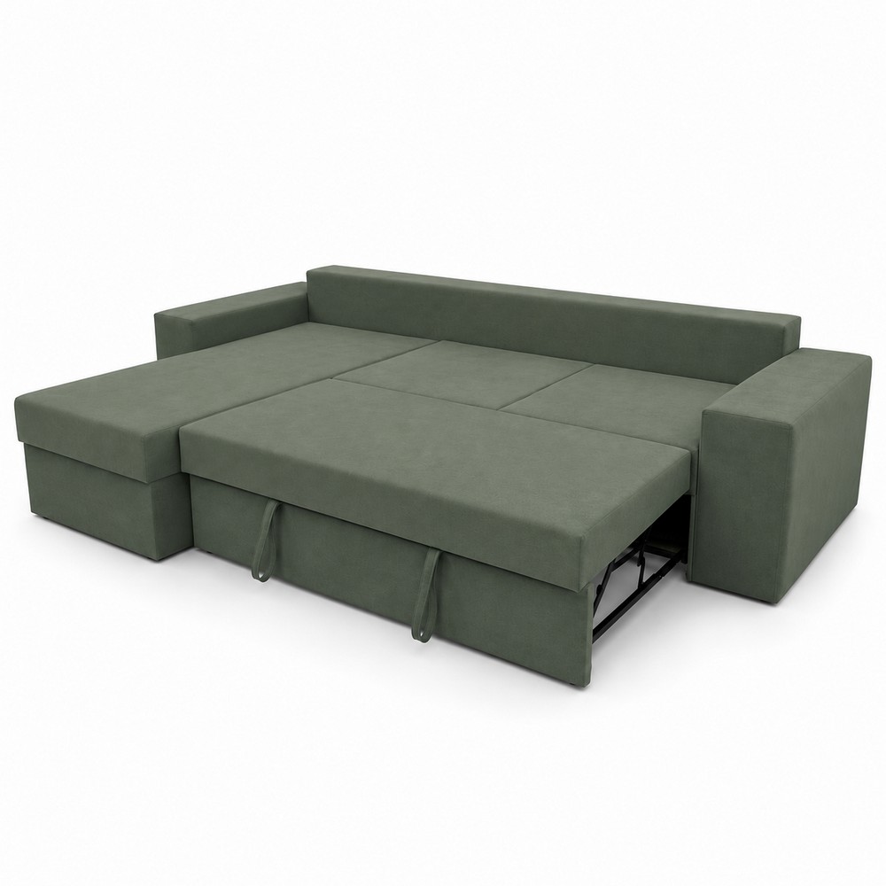 Угловой ортопедический диван Мекко Epoh 3000×1800 Bonel Standart Hard Plus I категория Riviera 037 (MEK-161599)