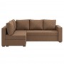 Кутовий ортопедичний диван Мекко Lincoln 2400*1500 Bonel Standart Hard Plus тканина Bagama 03 (MEK-161269)