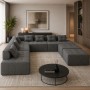 Кутовий диван Мекко Paradise 3500*3500 Perfect III категорія Austin 19 Anthracite (MEK-161509)