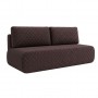 Ортопедичний диван Мекко Polo 2080*860 Bonel Standart Hard Plus III категорія Austin 7 Aubergine (MEK-161068)