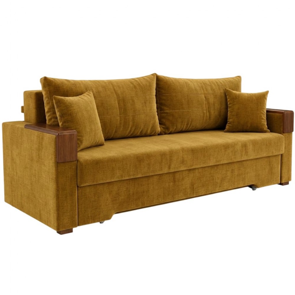 Ортопедический раскладной диван Мекко Reston Maxi Bonel Standart Hard Plus IV категория Bestseller Amber (MEK-161439)