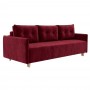 Ортопедичний диван Мекко Scandi 2060×950 Pocket Spring Cocos II категория Allure Premium Wine (MEK-161569)