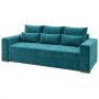 Ортопедический диван Мекко Trend 2650×1150 Bonel Standart Hard Plus IV категория Bestseller Teal (MEK-161659)