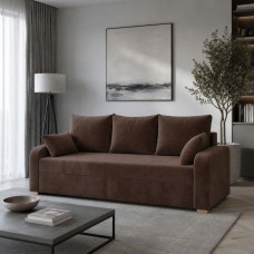 Ортопедичний диван Мекко Wilson Maxi 2300x1000 Pocket Spring Cocos II категорія Allure Premium Brown (MEK-161369)