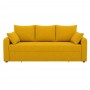 Диван розкладний ортопедичний Мекко Wilson 1950х1450 мм Bonel Standart Hard Plus II категорія Allure Premium Yellow (MEK-161219)