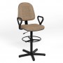 Стілець поворотний REGAL GTP NEW ERGO RING BASE STOPKI PM60 C-25 (Бежево-жовтий) (NWS-132126)