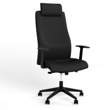 Крісло поворотне SOLO R HR BLACK ST PL70 CN-009 (Чорний) (NWS-126938)