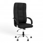 Крісло поворотне STAR STEEL CHROME TILT CHR68 Micro-A (Чорний) (NWS-126819)