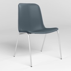 Стілець на рамі BESTA NS ALU (BOX-2) BS-ANTHRACITE-GREY (Антрацит) (NWS-127382)