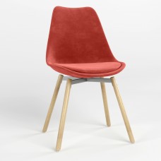 Стул на раме ASTI ALU SOFT WOOD (BOX-1) SORO-51 (Оранжевый) (NWS-127255)
