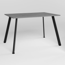 Стол LENARD BLACK (18) 1200х800 Бетонный Камень (NWS-131064)